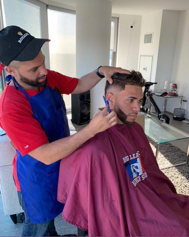 Got Yoan Moncada feeling himself - Big League Barbershop 2