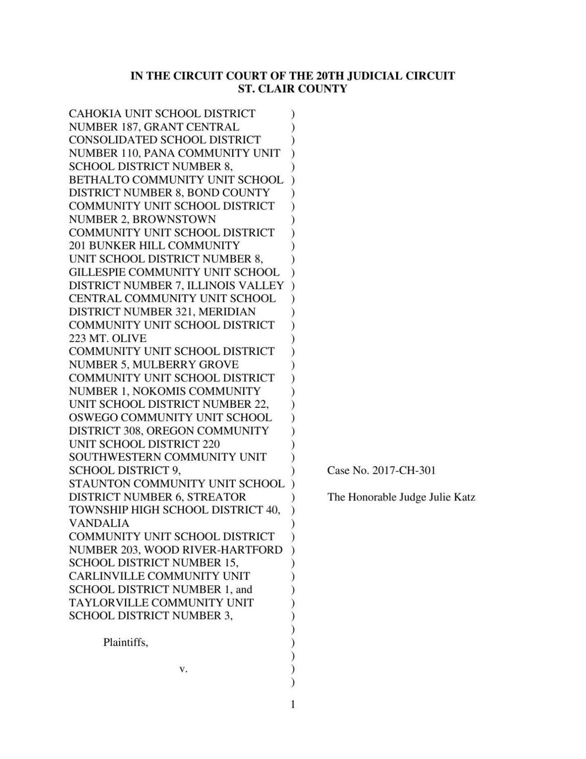 22 Illinois School Districts Sue State Governor Over Funding Shortfall Education Herald Review Com