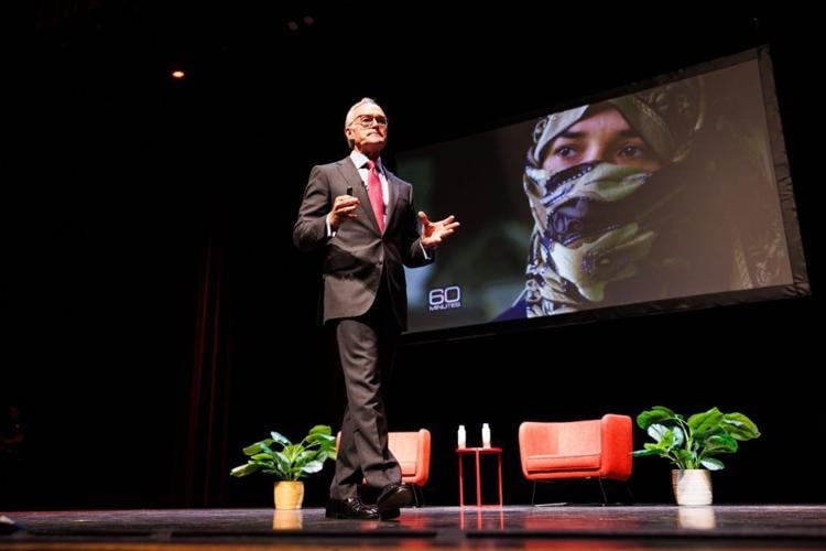 The value of empathy: Journalist Scott Pelley tells stories of heroism during ISU Presidential Speaker Series