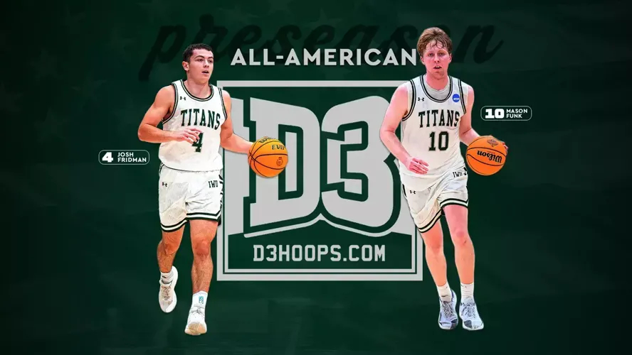 Funk and Fridman Tabbed D3hoops Preseason All-Americans