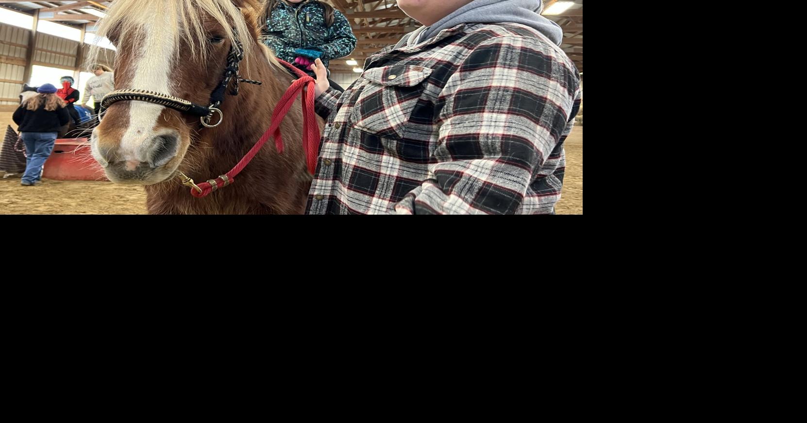 Kemmerer Village equine therapy and trickortreating