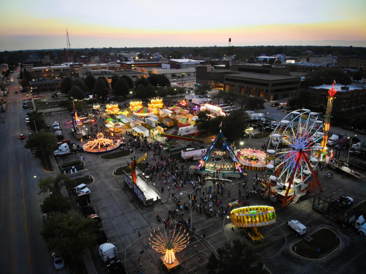WATCH Drone captures amazing bird'seye view of Decatur Celebration