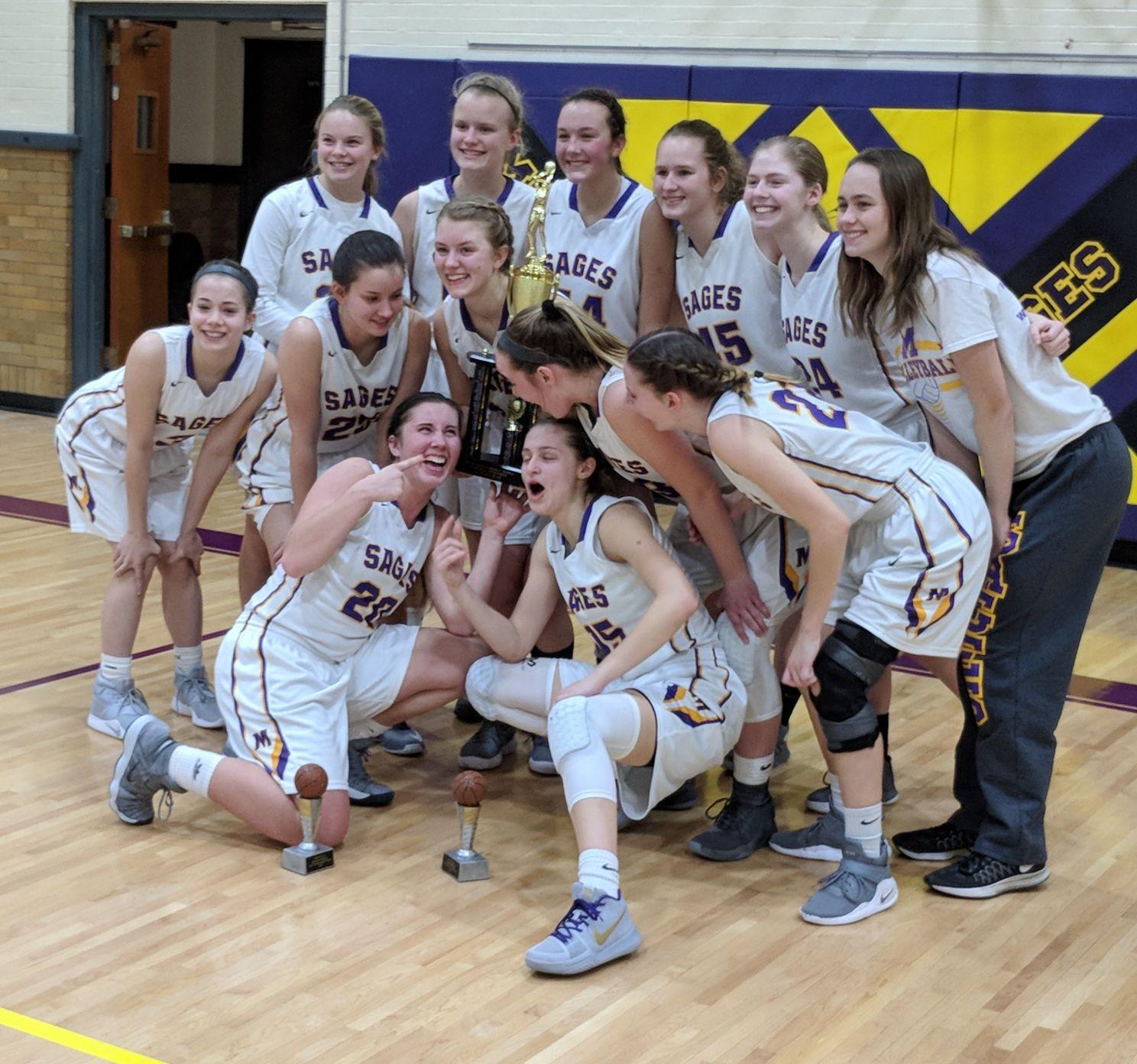 Monticello girls win their own Holiday Hoopla Tournament