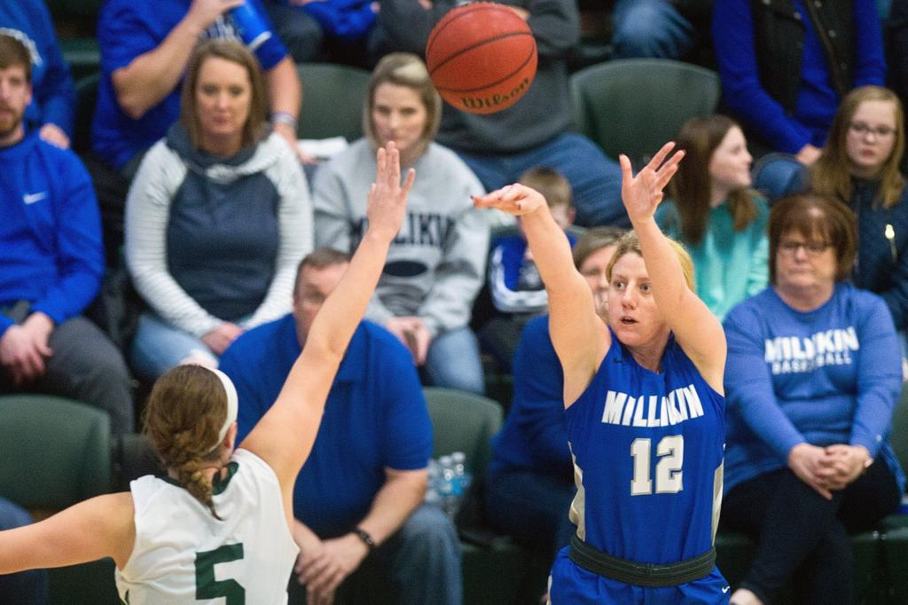Illinois Wesleyan Women Rally To Beat Millikin Millikin Herald