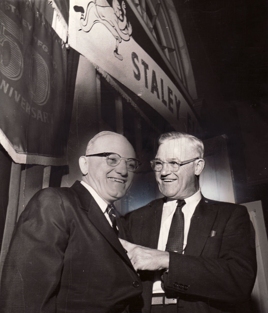 George Halas, coach of Decatur Staleys and a Bears legend, to get