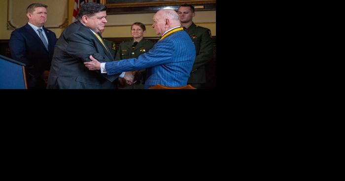 Retired Illinois State Police captain honored with ISP Achievement Medal - Vimarsana News