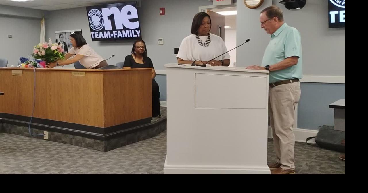 Rochelle Clark marks retirement with tears and hugs