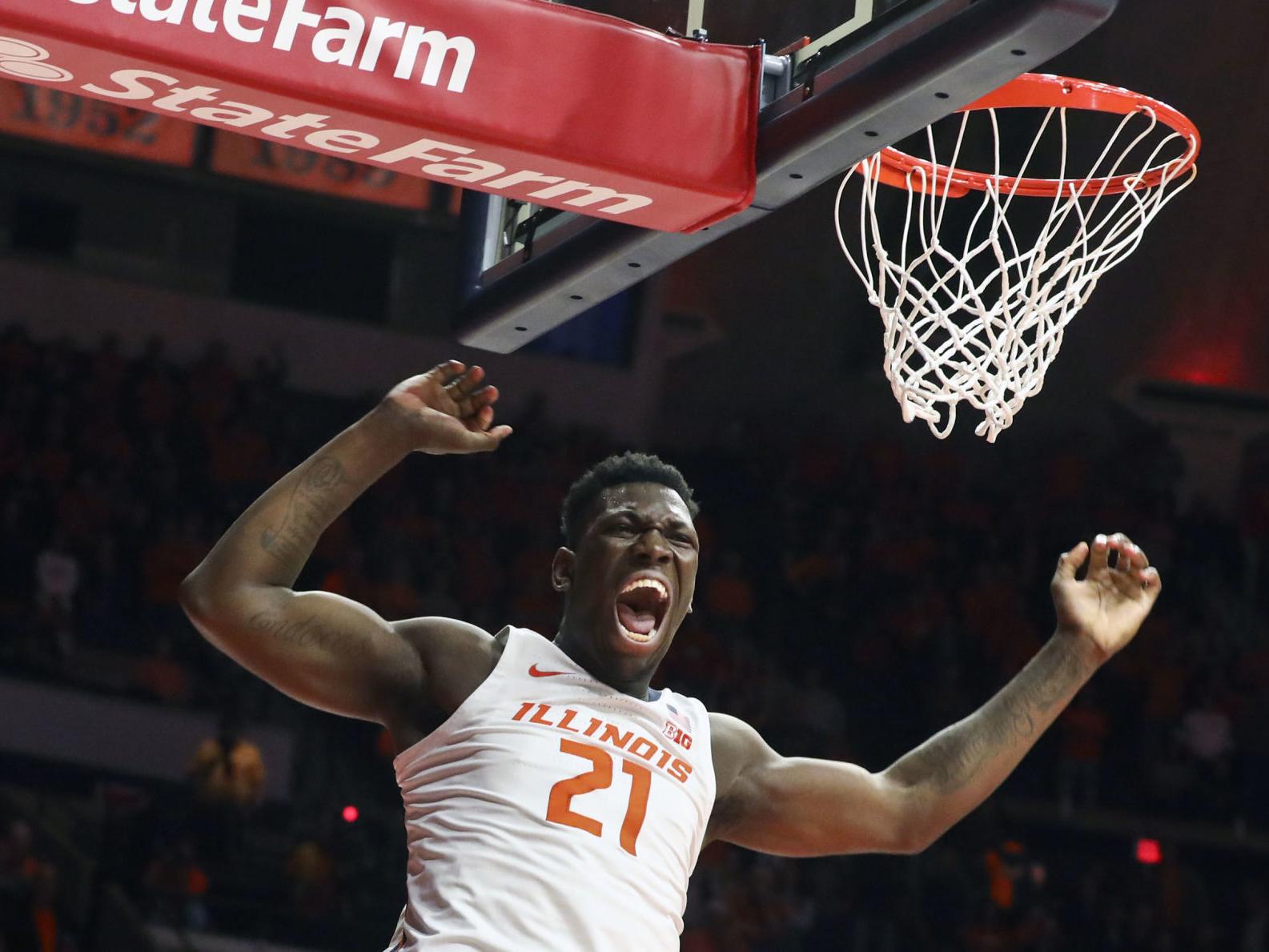 Illinois Freshman Center Kofi Cockburn Declares For Nba Draft