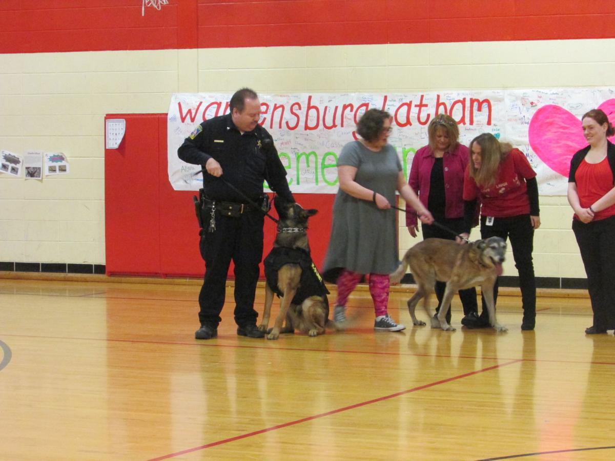 WarrensburgLatham Elementary buys vest for K9 Officer Brutus