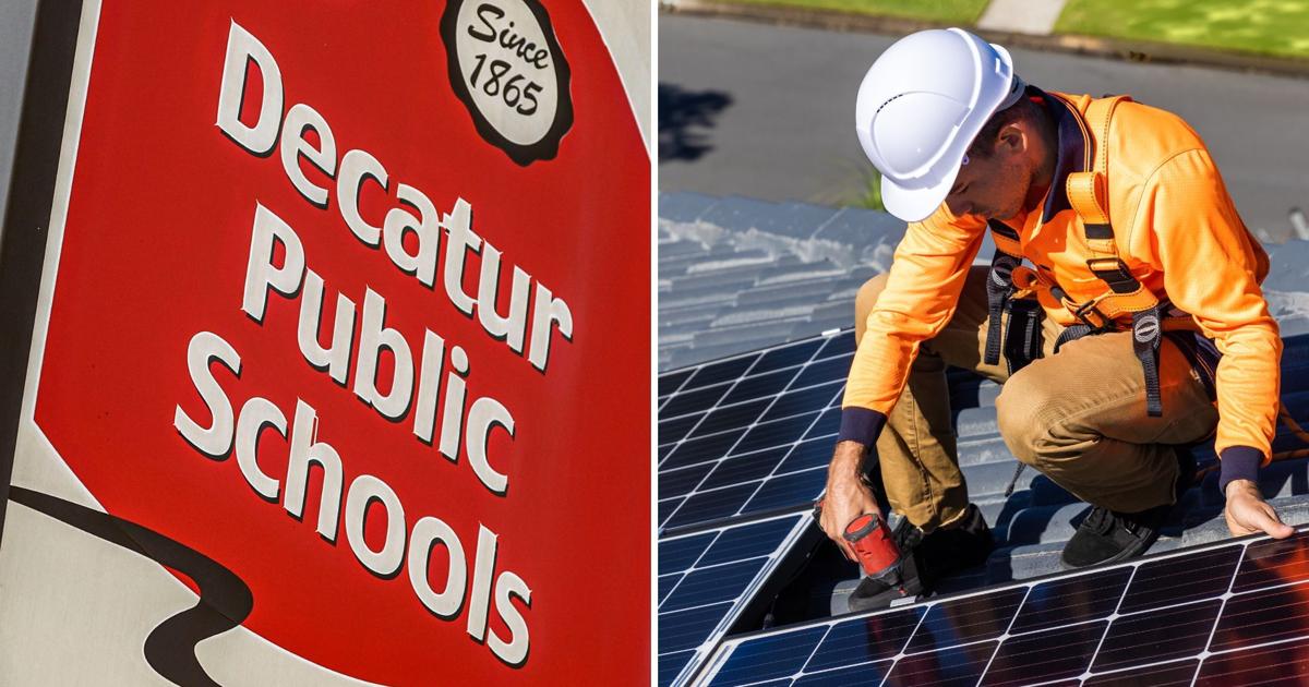 Solar panels considered for 6 Decatur schools