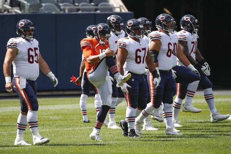 Mitch Trubisky has retained his role as the Bears' starting quarterback