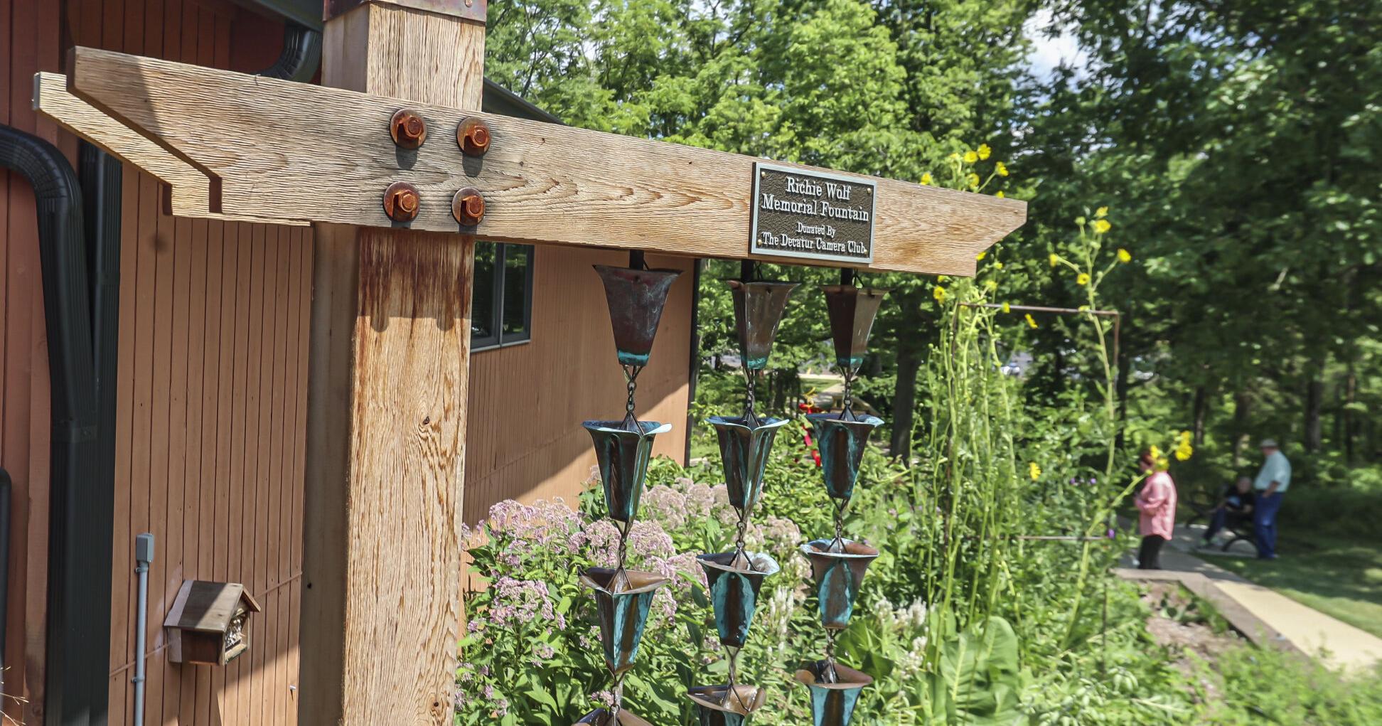 Watch now: Fountain honors memory of Richie Wolf's love for nature - Vimarsana News