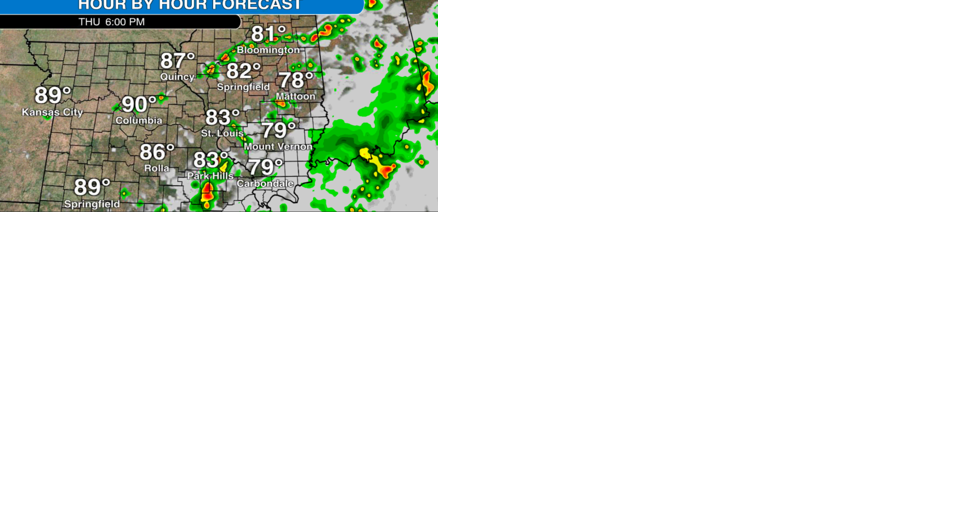Watch now: High chance of rain again Thursday in Illinois, small chance of flooding - Vimarsana News