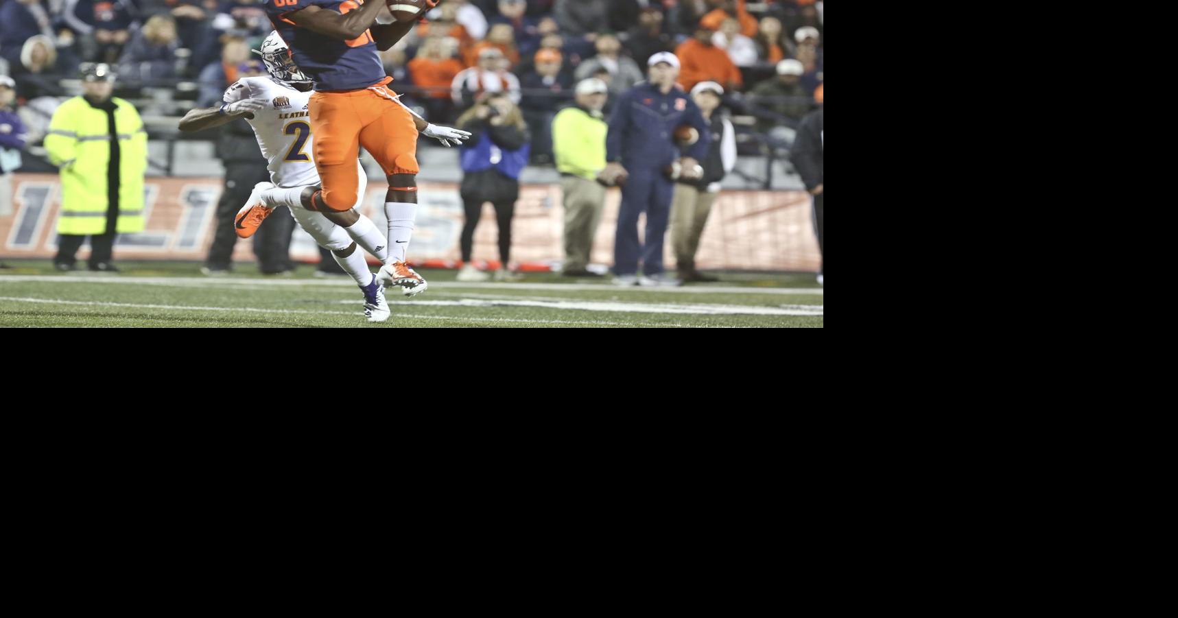 'I was praying every night for a breakthrough,' Illinois receiver Edwin ...