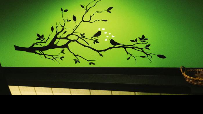 Vinyl decals can transform a wall cheaply and easily | Home & Garden