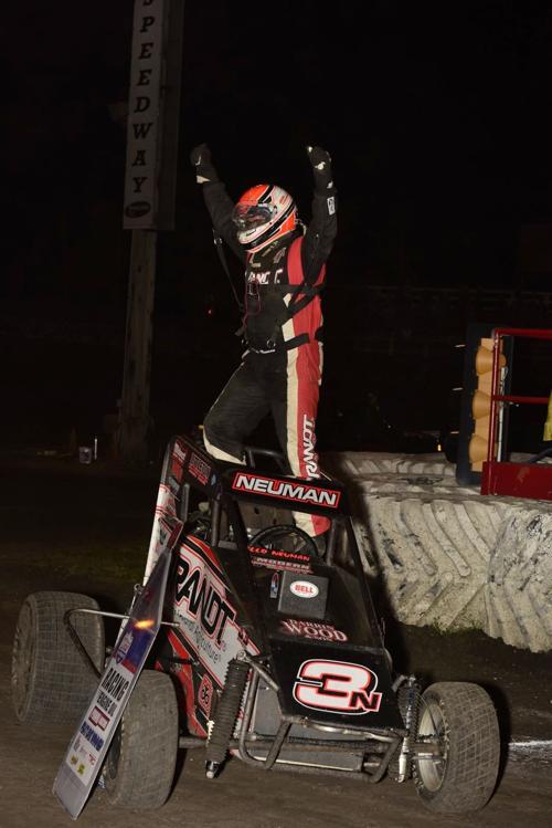 Jake Neuman midget racing