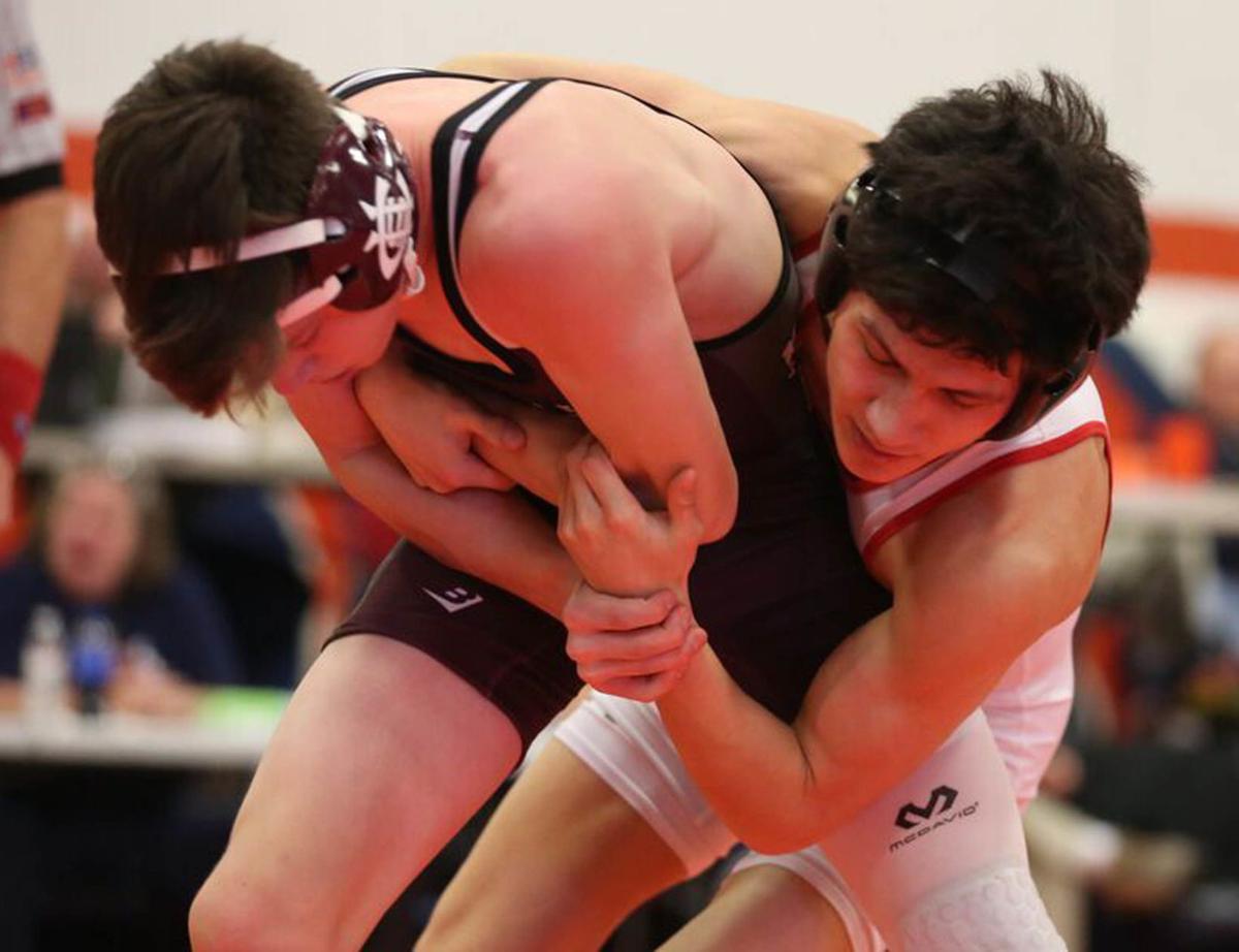 Wrestling Sectionals Mount Zion S Ryder Marshall Kooper Loehr Win Sectionals High School Wrestling Herald Review Com
