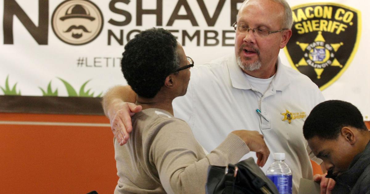 Police S Razor Police spare the razors to help kids with disabilities