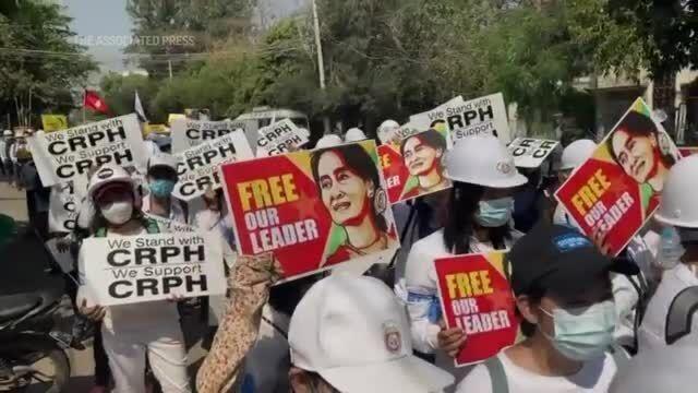 Myanmar Protesters Defy Military Coup Leaders News Herald Review Com If you're confused about using the adjust clips tool or timer, please check out my. myanmar protesters defy military coup leaders