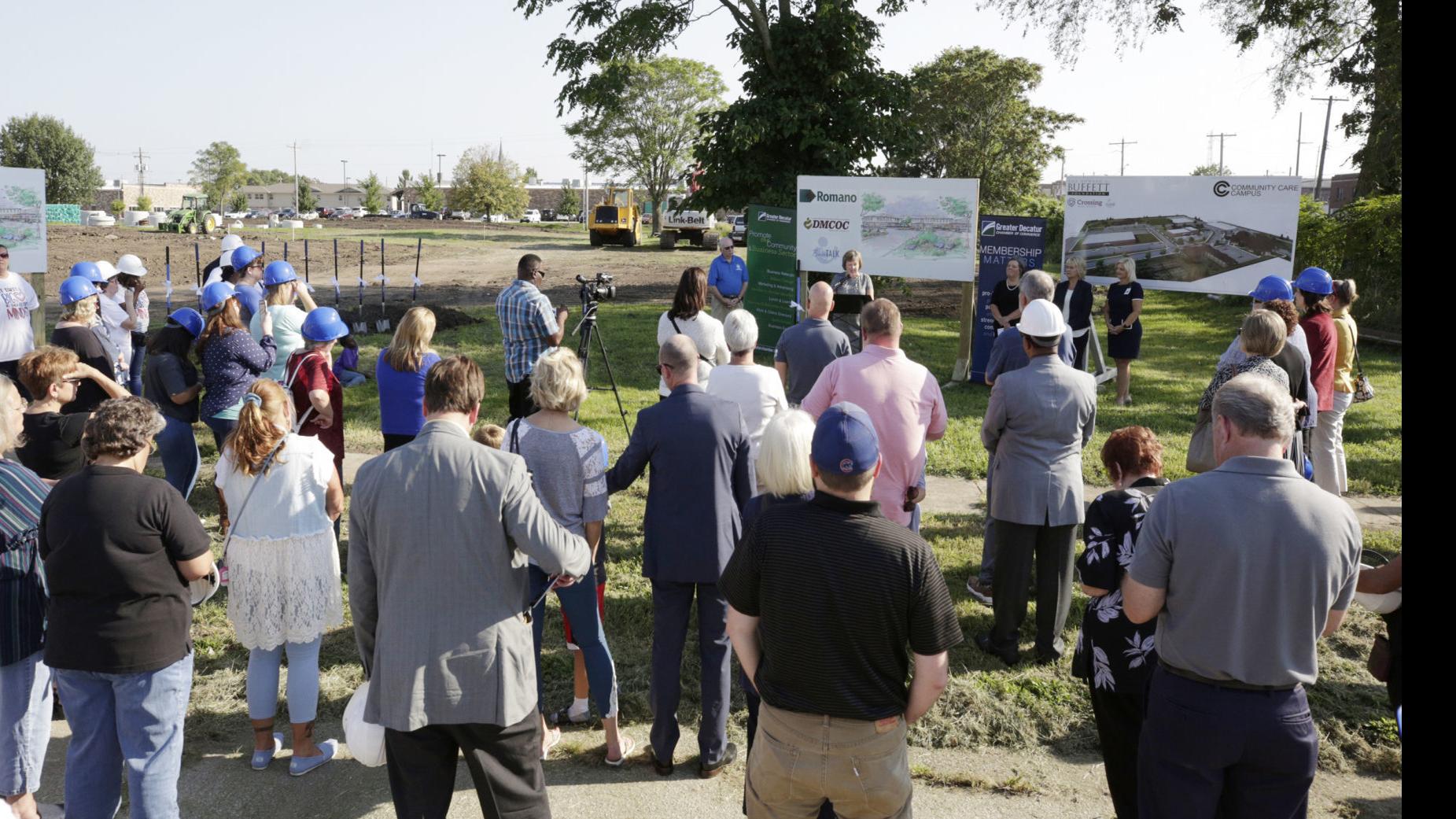 25 Million Baby Talk Decatur Macon County Opportunities Corp Center Breaks Ground Lifestyles Herald Review Com