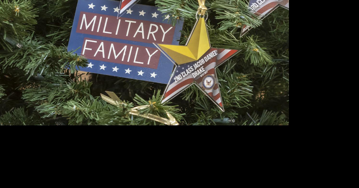 Bloomington, Decatur, Peoria displaying Fallen Heroes Tree of Honor