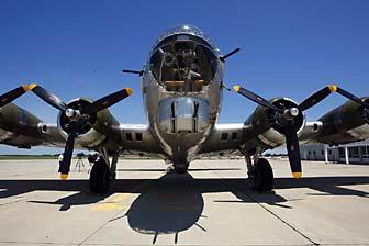 B-17 Flying Fortress a flight down memory lane for World War II veteran