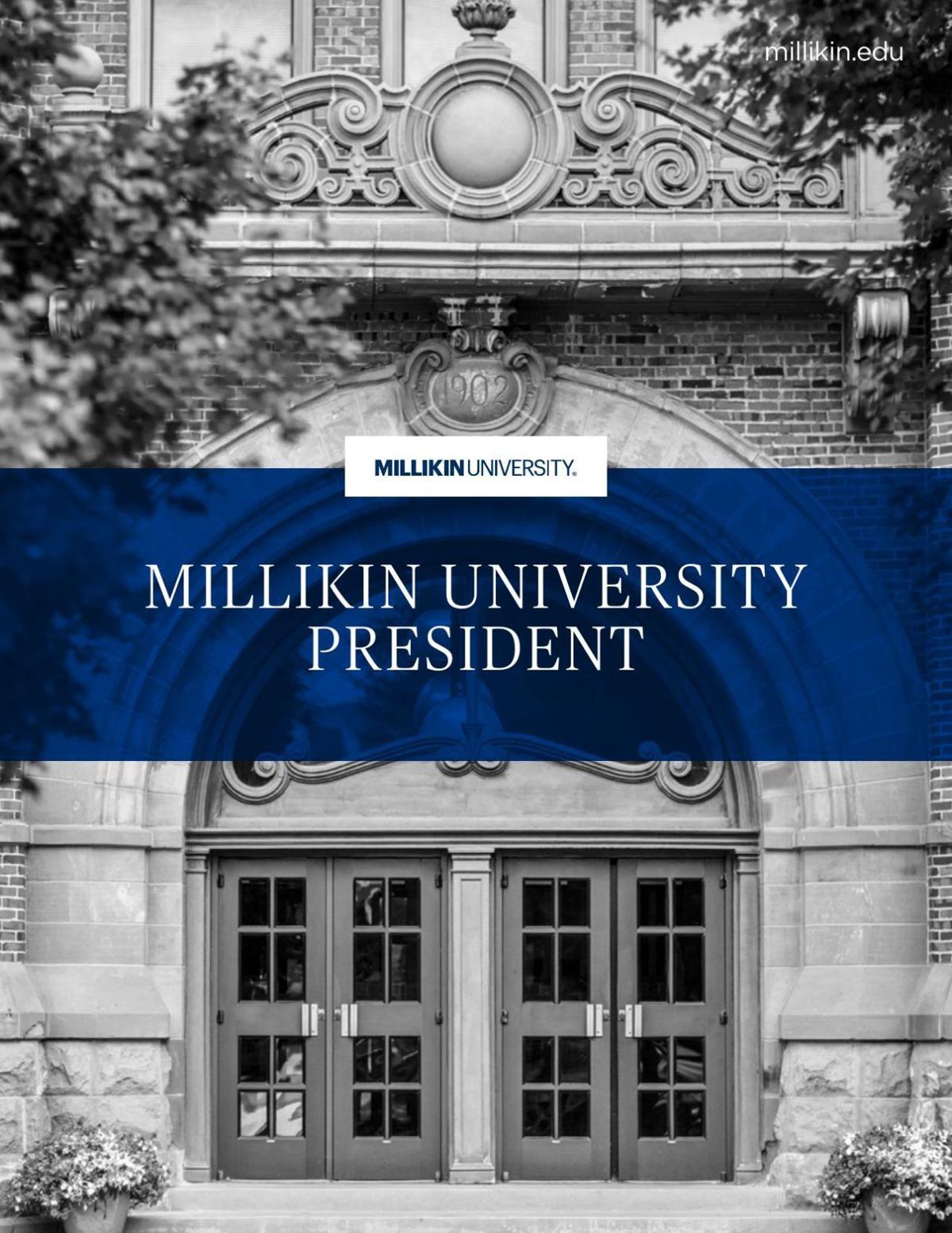 Meet Millikin University S 16th President Decatur Native James M