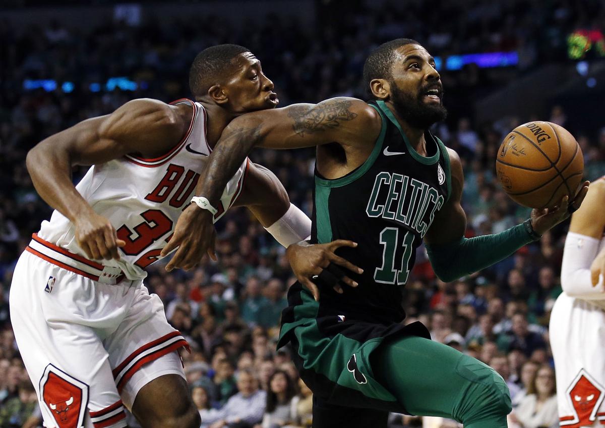 Irving Scores 25 Celtics Cruise Past Bulls 117 92 Basketball