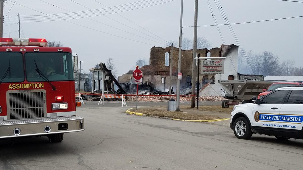 Fire Destroys 1905 Brewing Company In Assumption Public Safety Herald Review Com