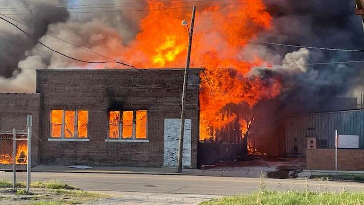Watch now: Decatur firefighters battle three-alarm fire - Vimarsana News