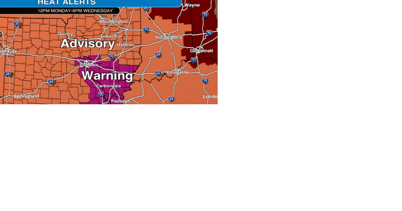 Watch now: Small chance of severe storms today, extreme heat through Wednesday in Illinois - Vimarsana News