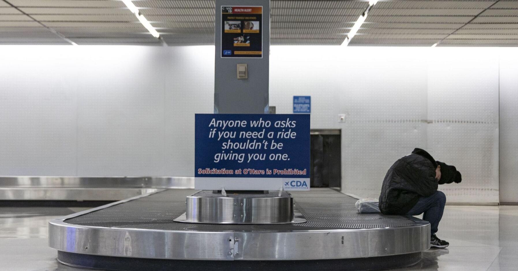For many homeless people, O'Hare has become a nighttime refuge - Vimarsana News