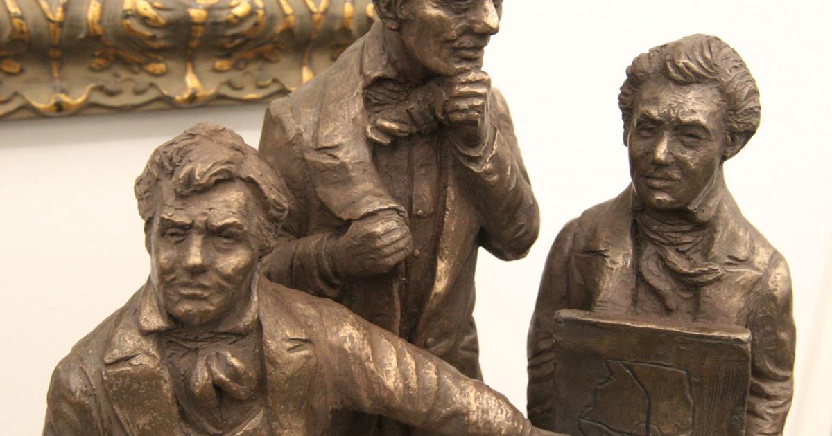Decatur Georgia Statues Lincoln statue finds home in Decatur library