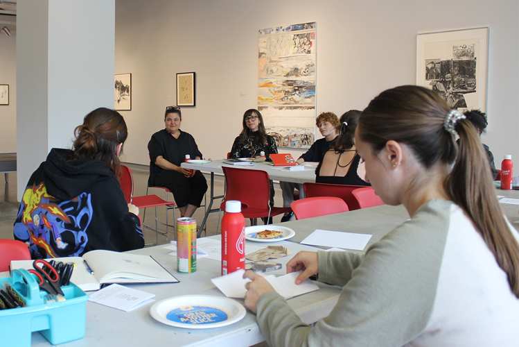 Seat at the table: University Galleries’ Creative Practice Lab connects students with professional artists, each other