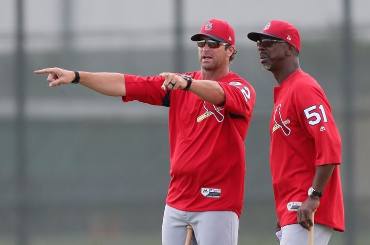 Willie wisdom: McGee sharing experience with Cards' outfielders