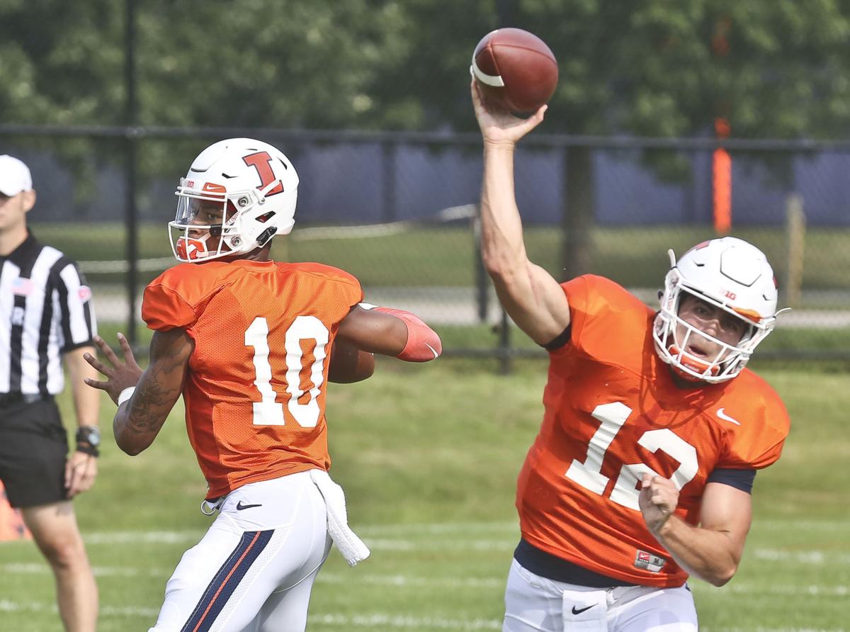 Illinois Football Opens Spring Practices With Bigger Quarterback
