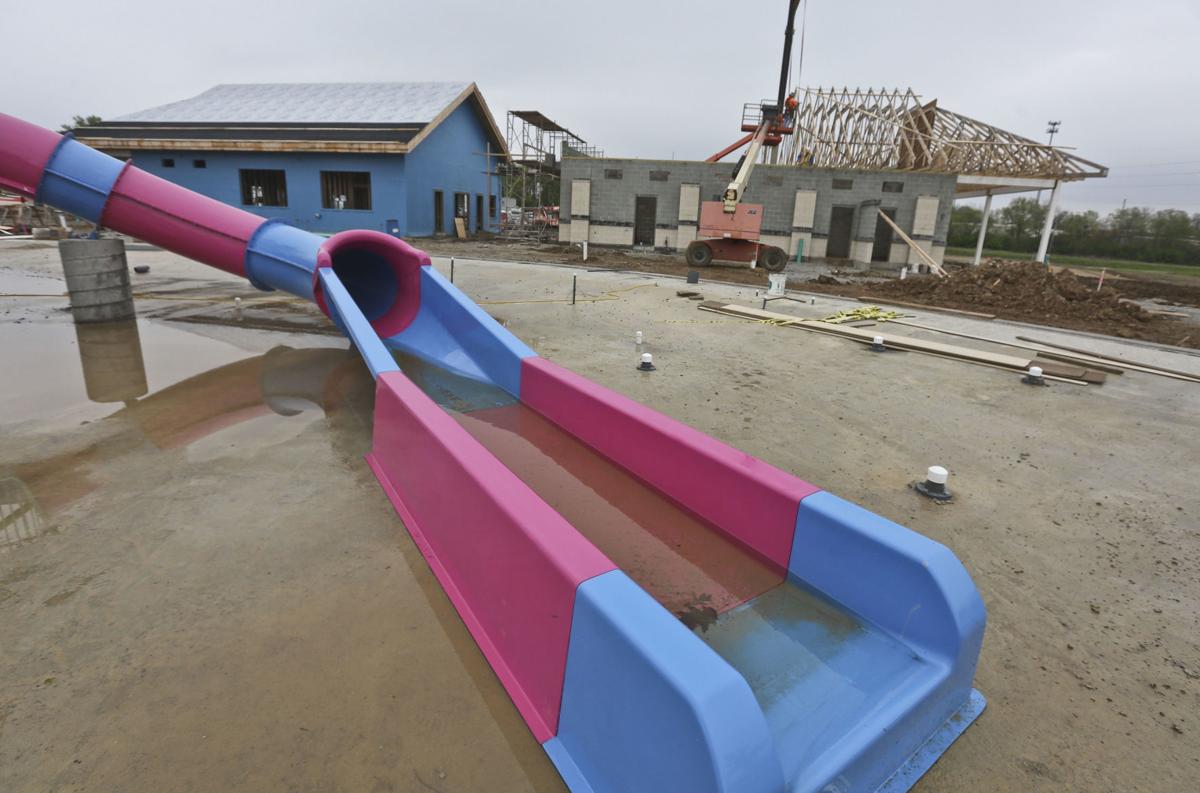 Photos Construction of Decatur's Splash Cove Water Park Lifestyles