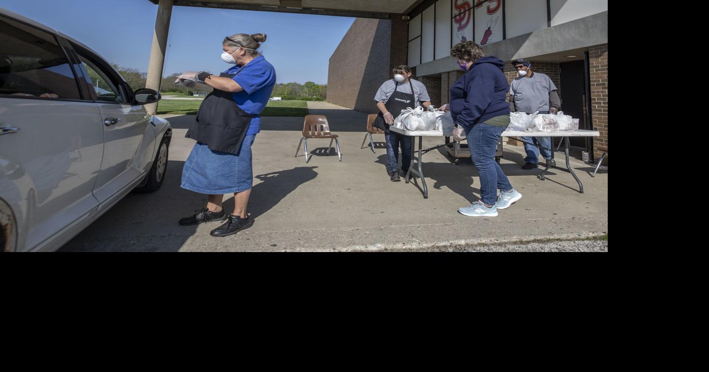 Decatur Aramark workers adjust to new food distribution method