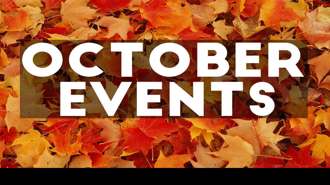 15 awesome local October events Local