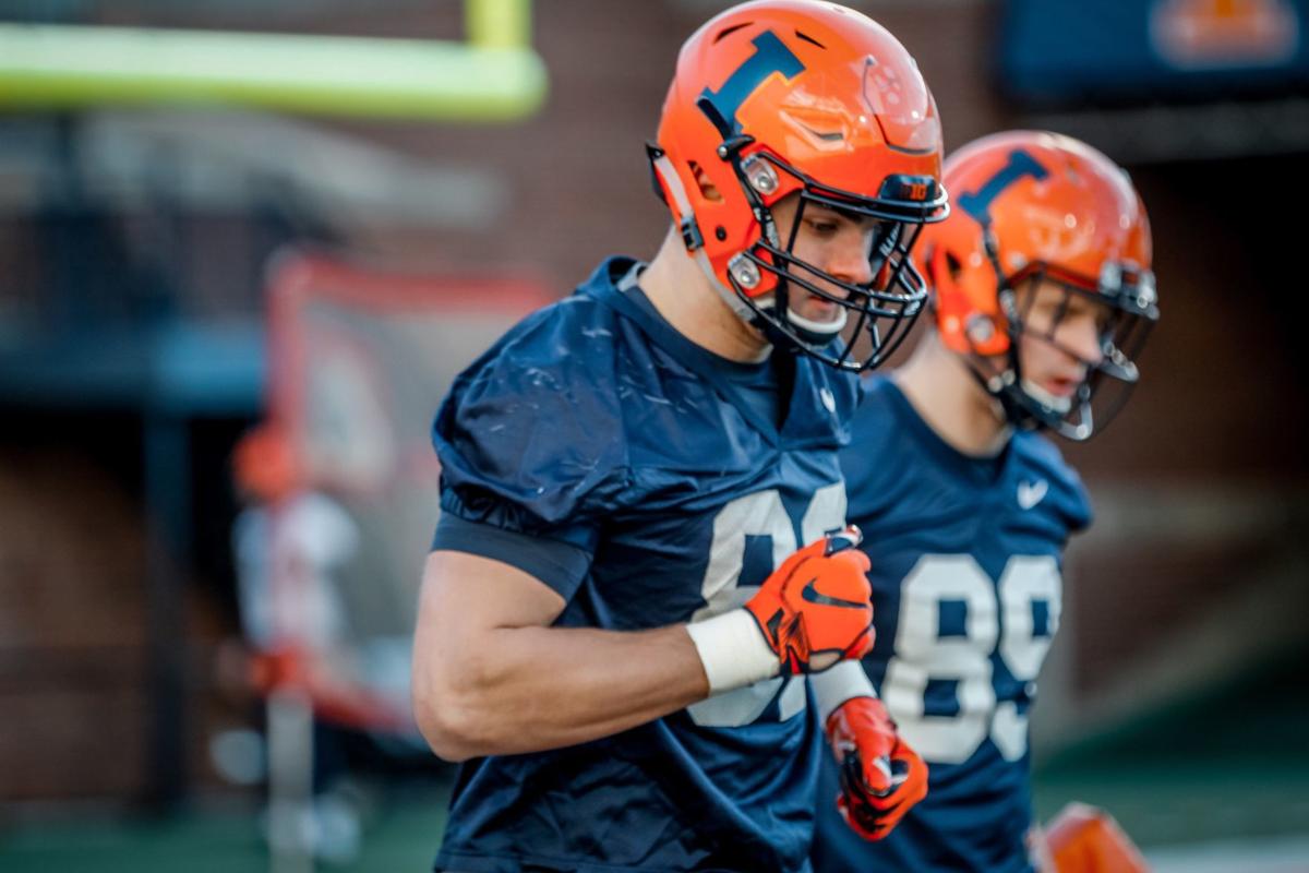 Illinois Tight End Luke Ford Staying Calm With Playing Status Up
