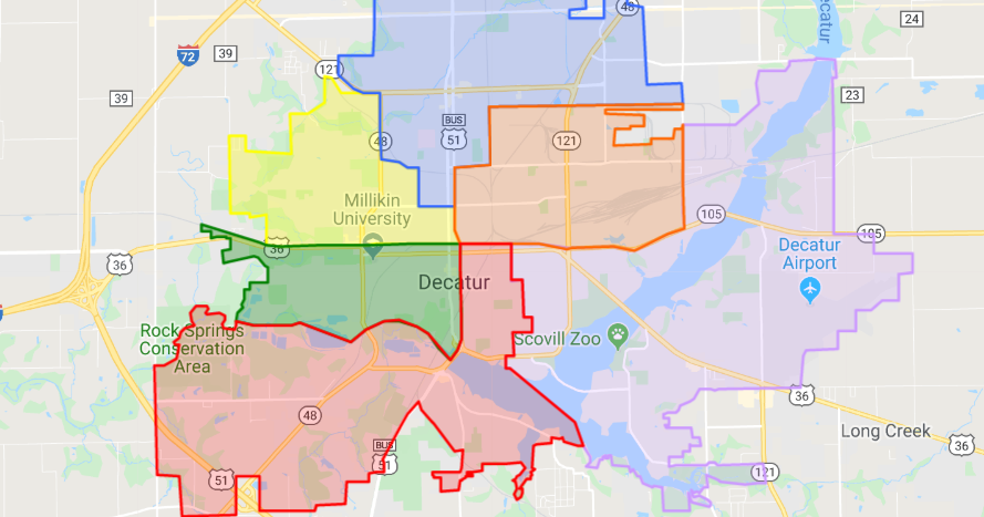 UPDATE: Decatur school district takes down boundary map after confusion