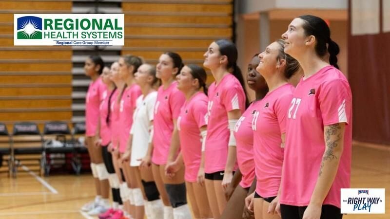 RedHawks Fall to Rival Titans in Straight Sets