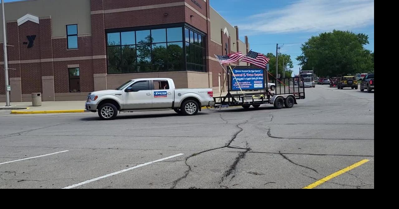 MakeAWish convoy arrives at Toledo square