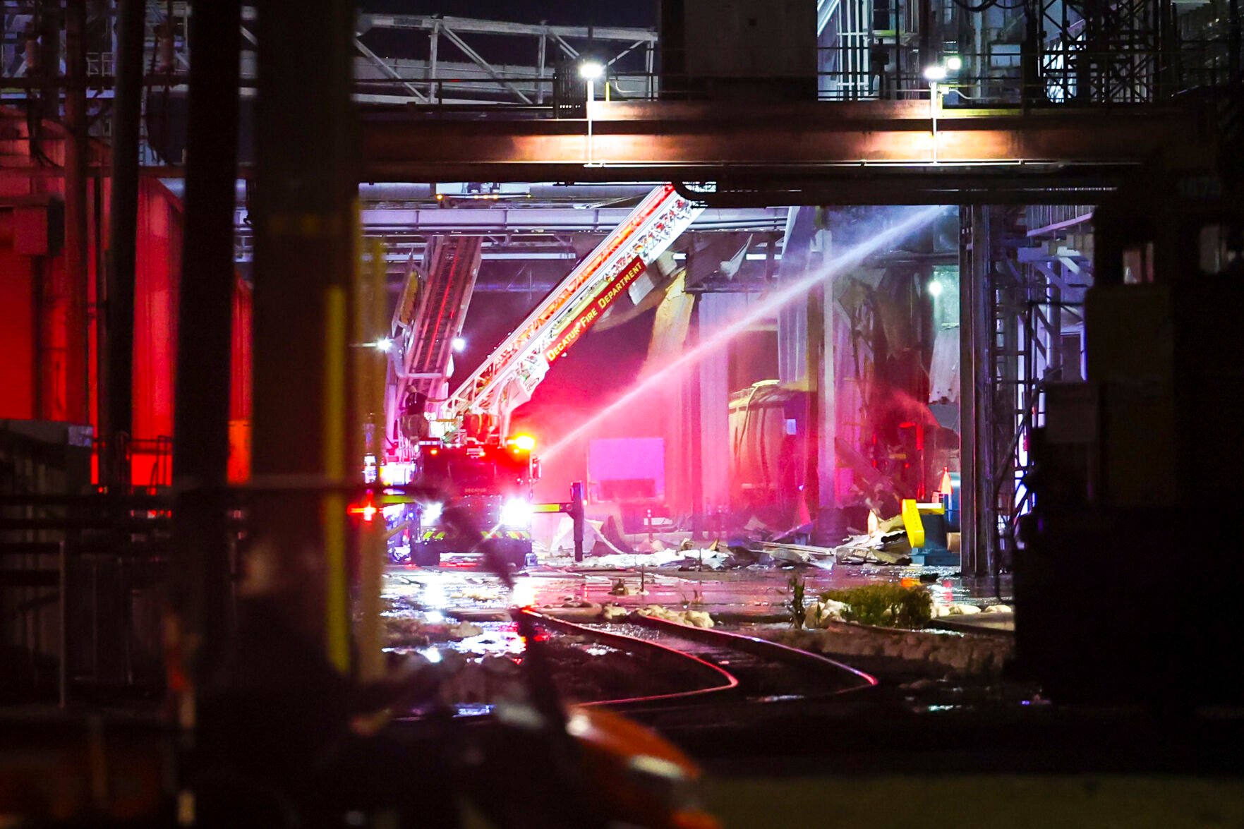 Photos: Crews Respond After Explosion At ADM East Plant