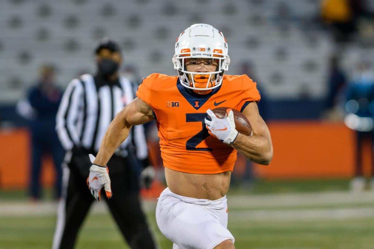 Running back Chase Brown happy with Illinois' power running scheme