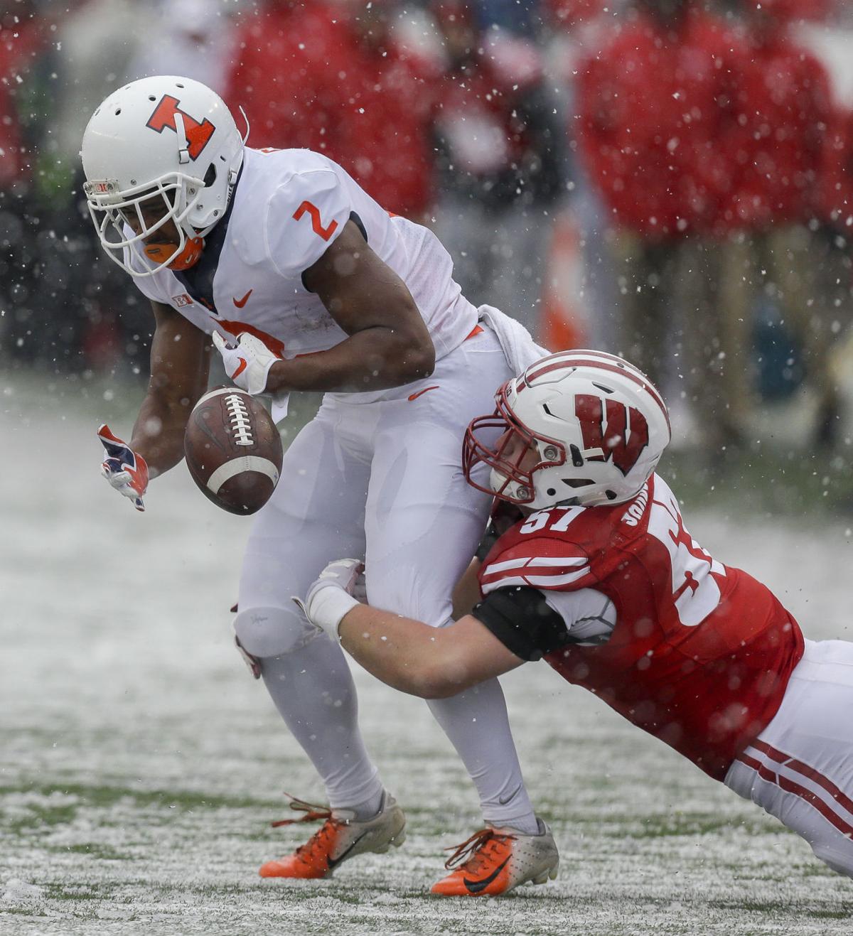 Turnovers Bury Illinois In Loss To No 23 Wisconsin Illini Herald Review Com