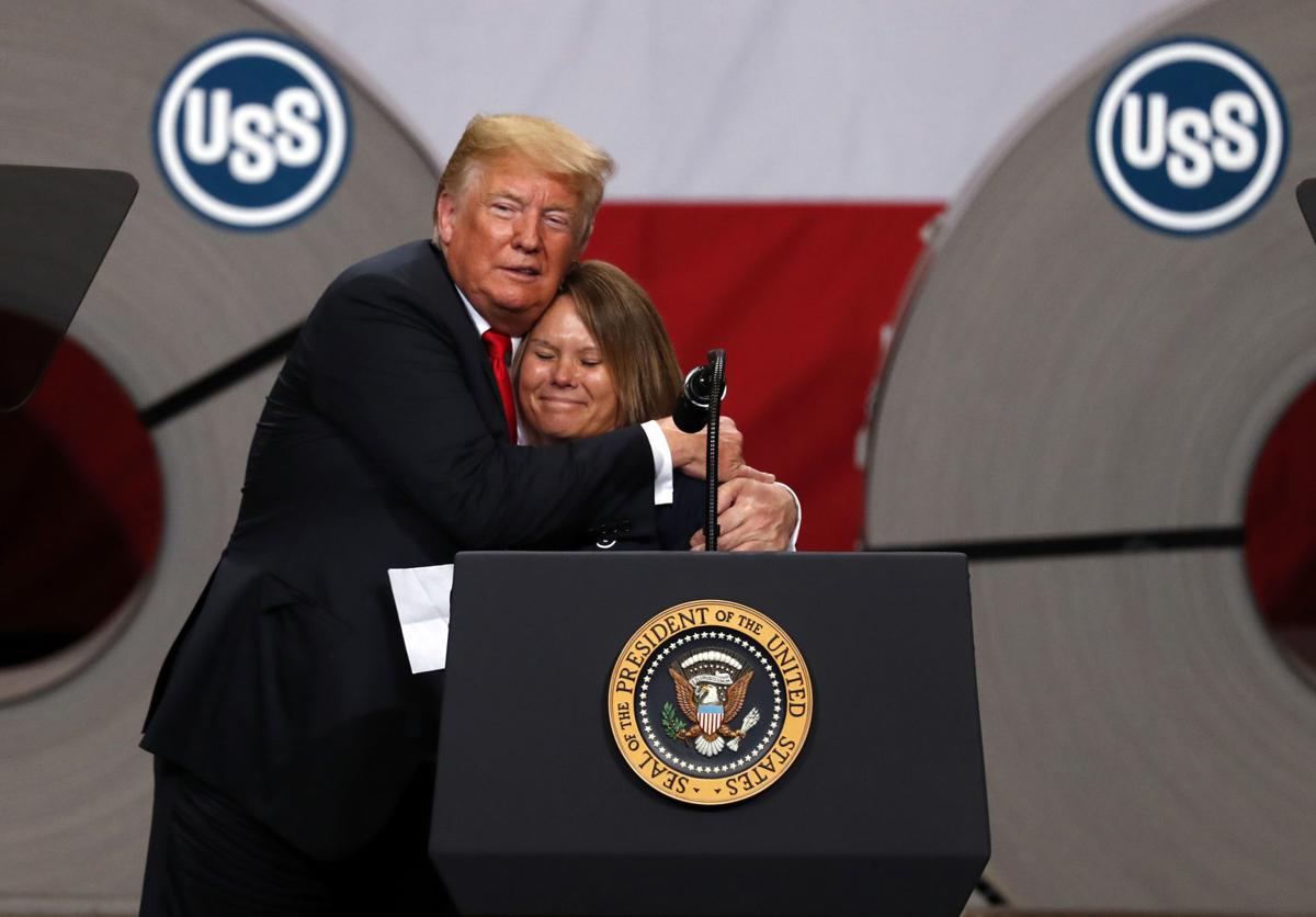 Trump Hails Illinois Steel Mill As An Economic Success Story Government And Politics Herald Review Com