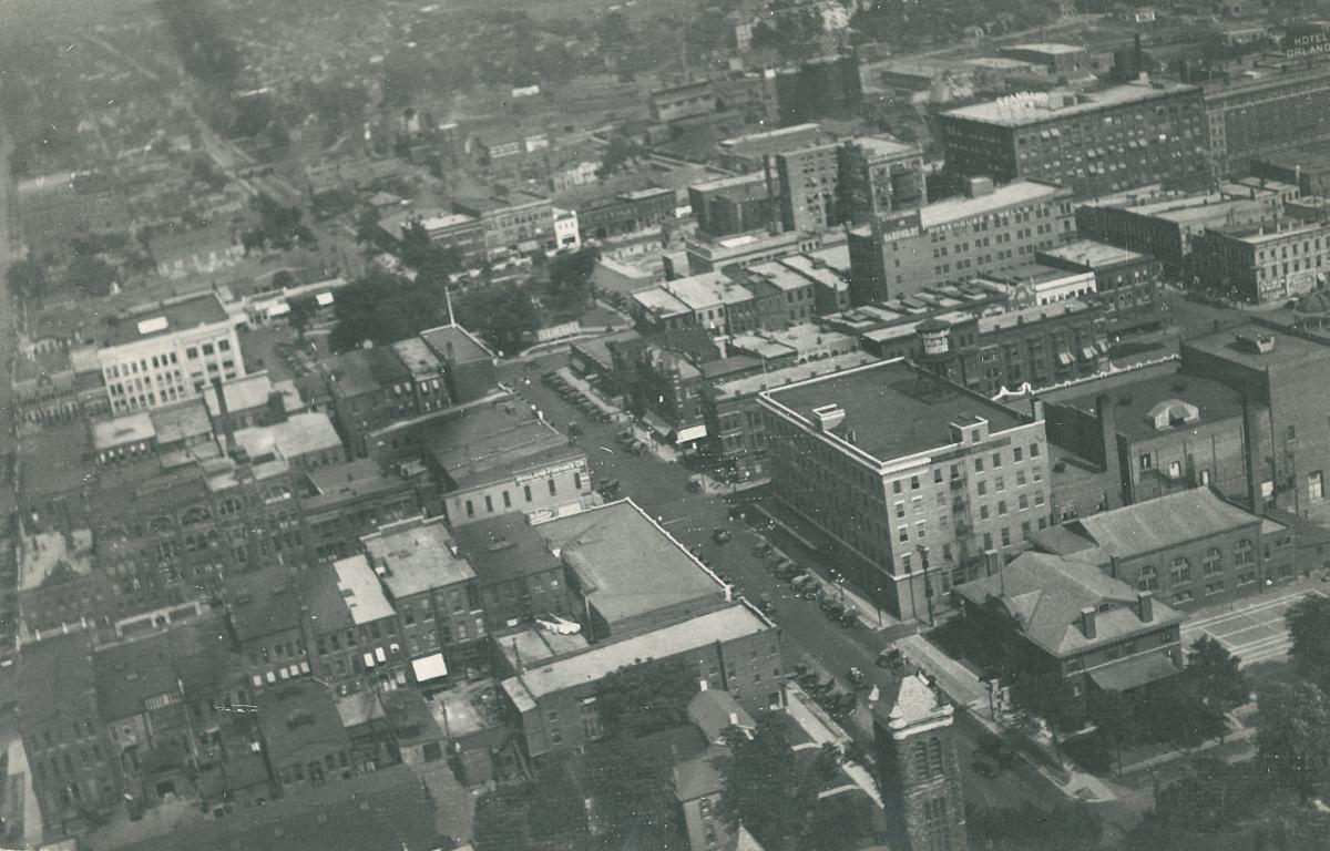 History photos Aerial views of Decatur