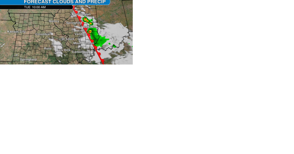 Watch now: Warm front today, cold front Wednesday for Illinois - Vimarsana News