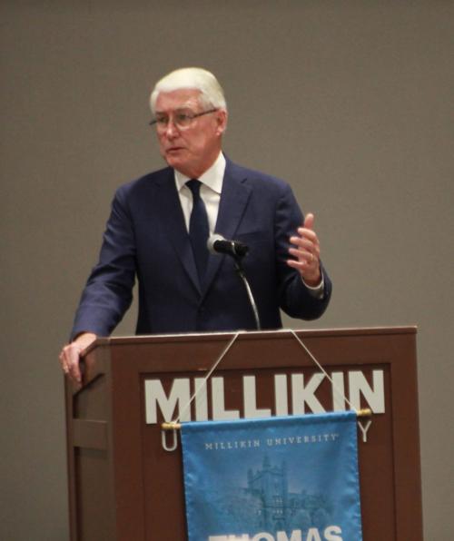 Jim Edgar at Millikin (copy)
